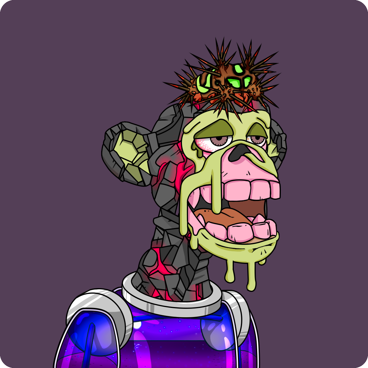 Yuga Labs - Mutant Ape Yacht Club - NFT # 7158