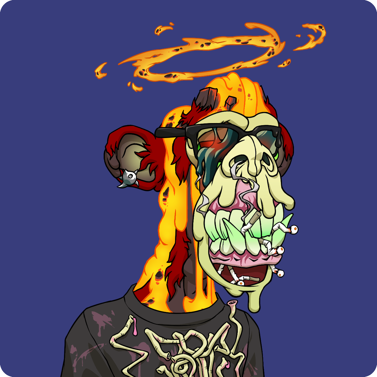 Yuga Labs - Mutant Ape Yacht Club - NFT # 4855