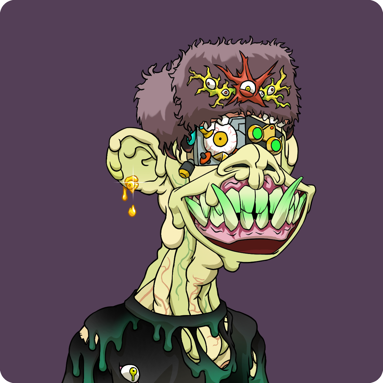 Yuga Labs - Mutant Ape Yacht Club - NFT # 1762