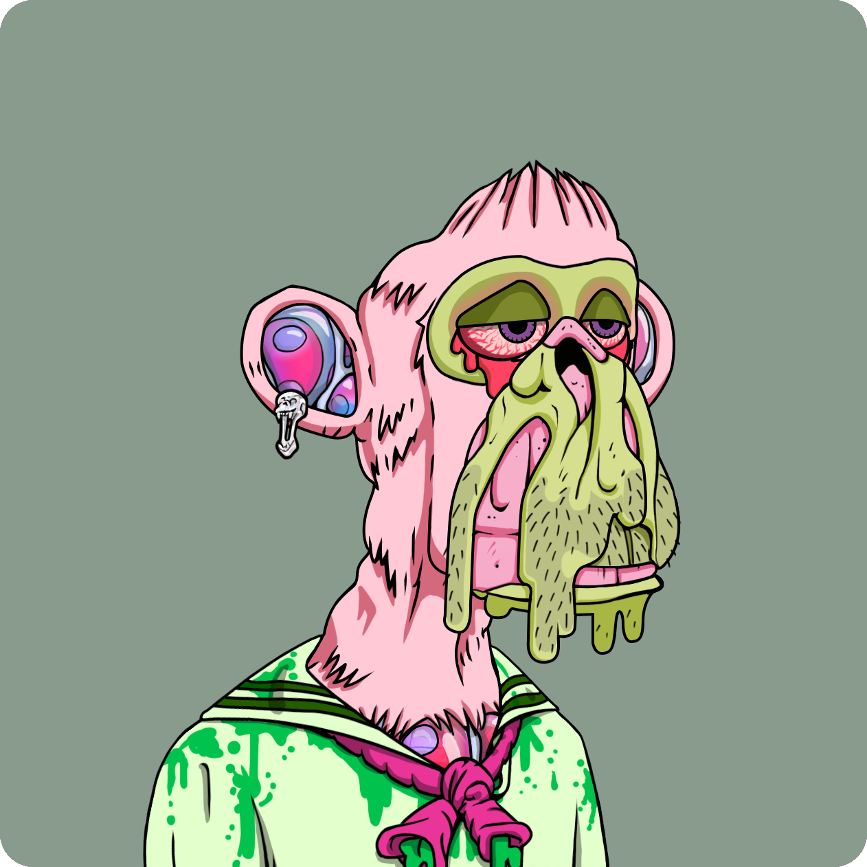 Yuga Labs - Mutant Ape Yacht Club - NFT # 9658