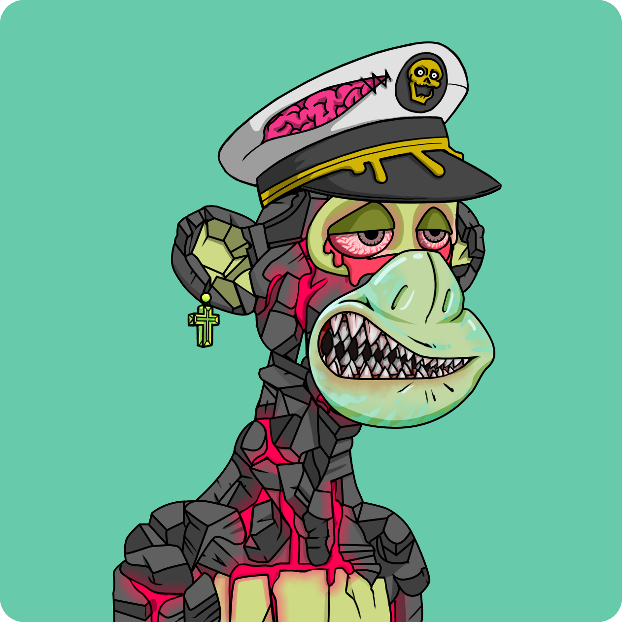 Yuga Labs - Mutant Ape Yacht Club - NFT # 9553