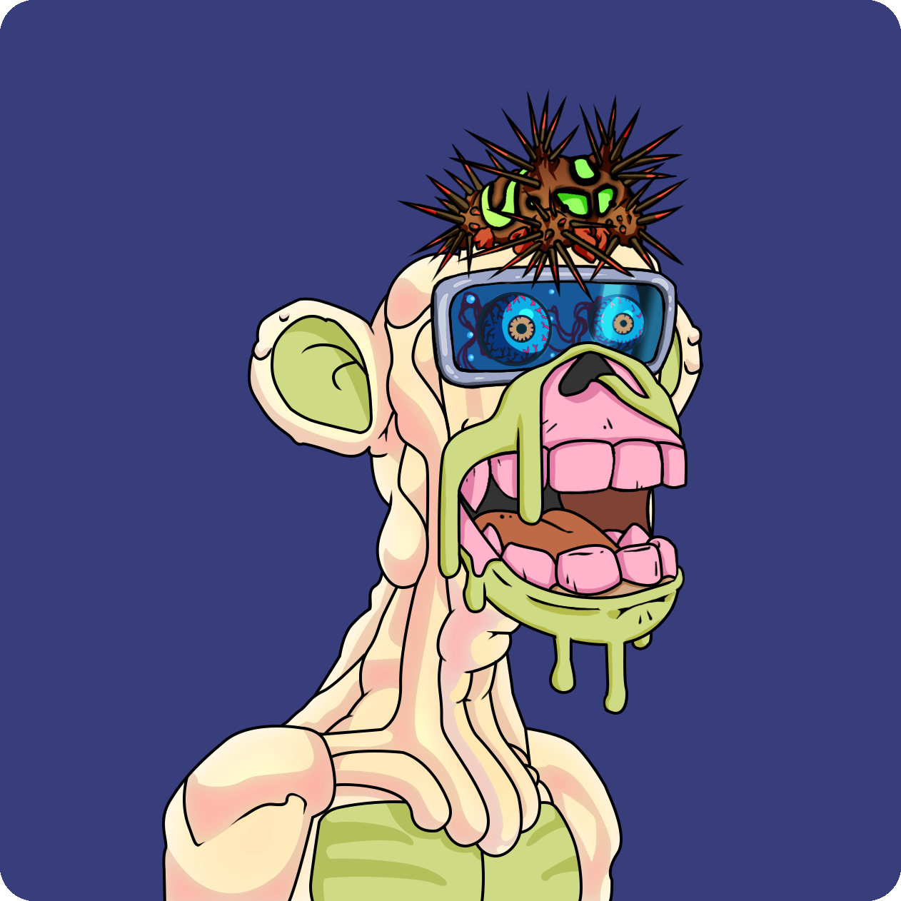 Yuga Labs - Mutant Ape Yacht Club - NFT # 21810