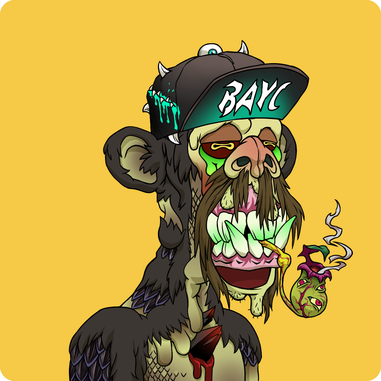 Yuga Labs - Mutant Ape Yacht Club - NFT # 24133