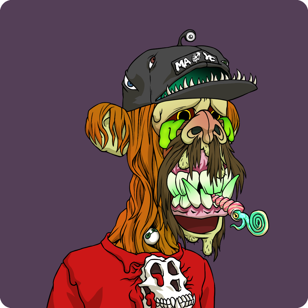 Yuga Labs - Mutant Ape Yacht Club - NFT # 8992