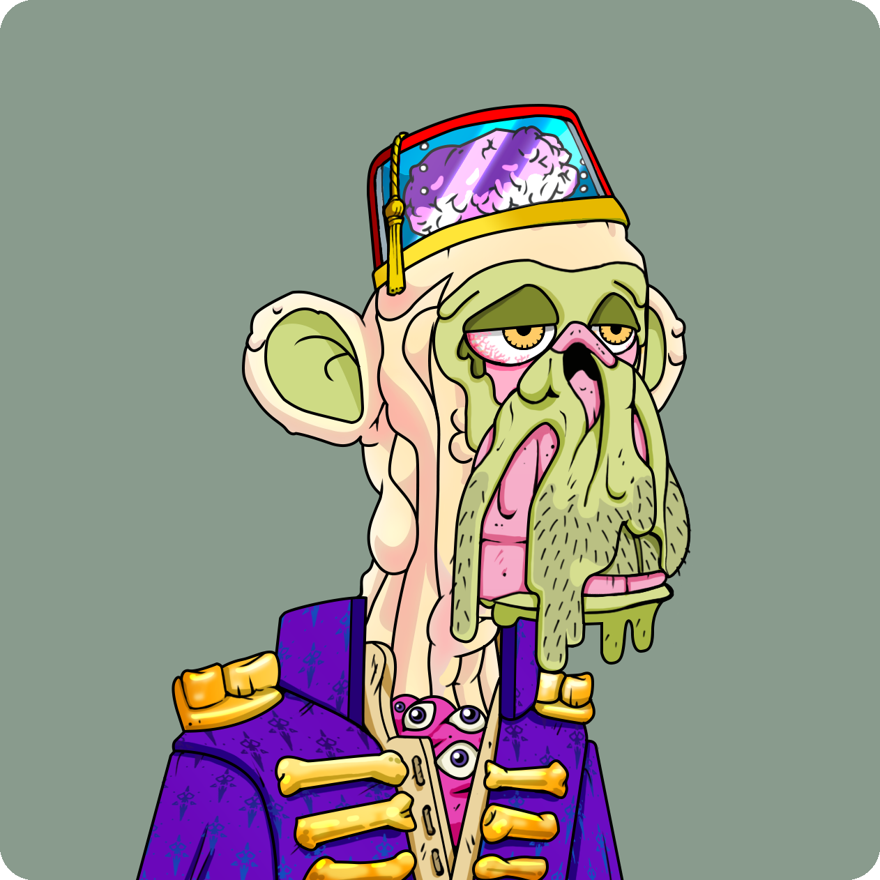 Yuga Labs - Mutant Ape Yacht Club - NFT # 2587