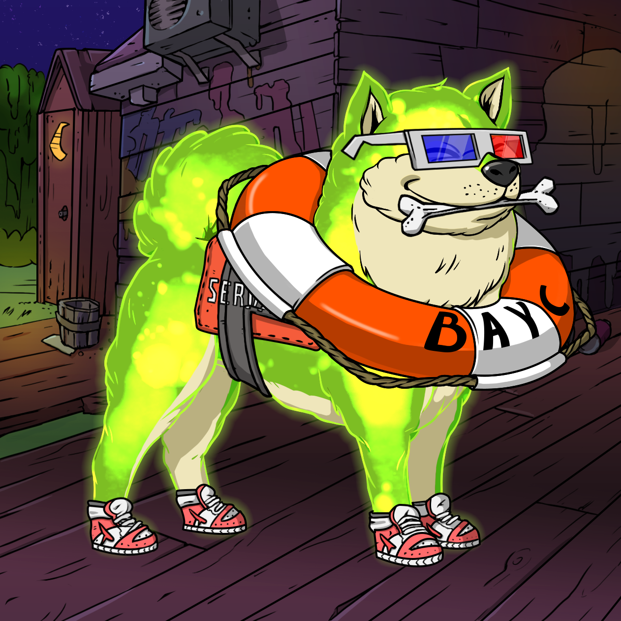 Yuga Labs - Bored Ape Kennel Club - NFT # 7555