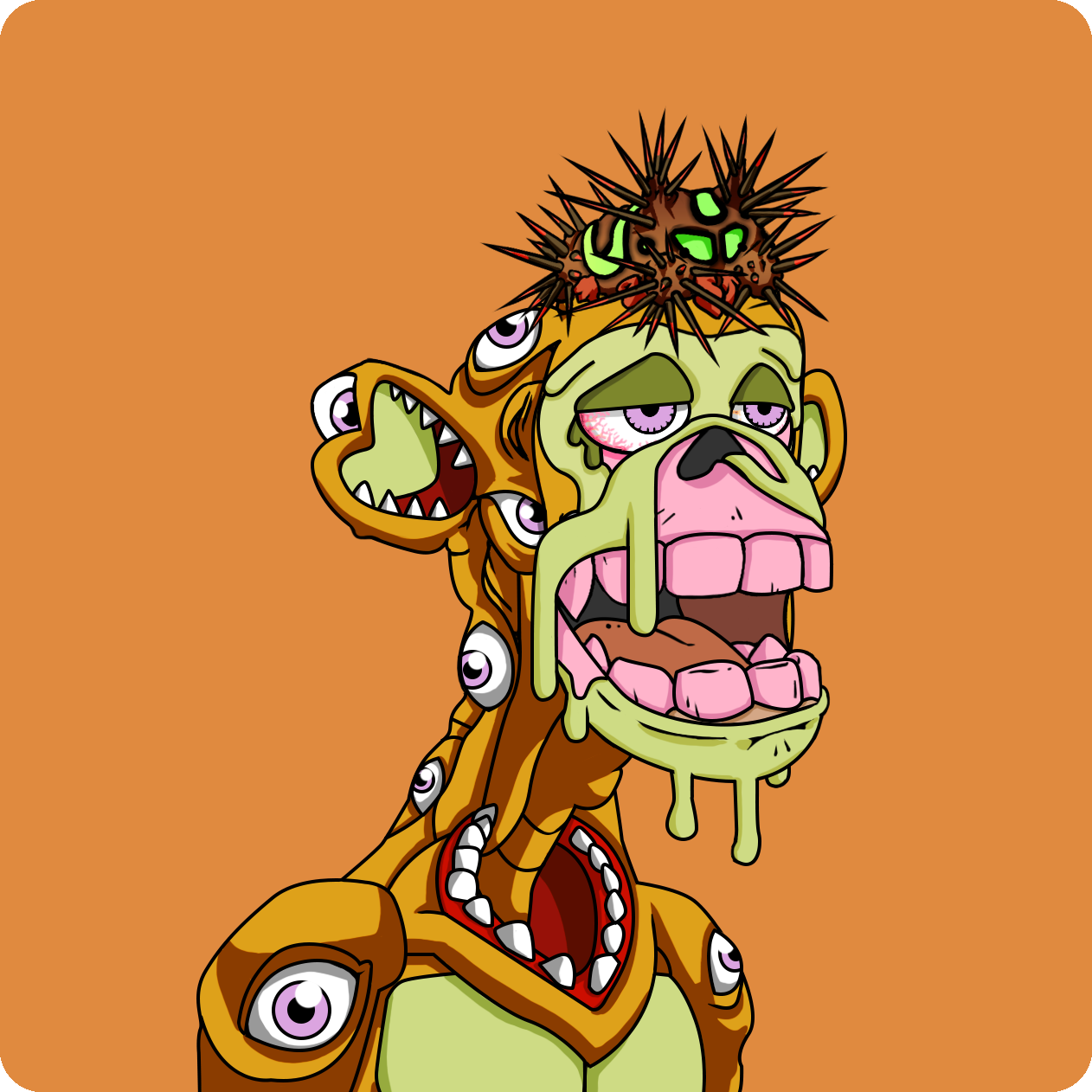 Yuga Labs - Mutant Ape Yacht Club - NFT # 25954