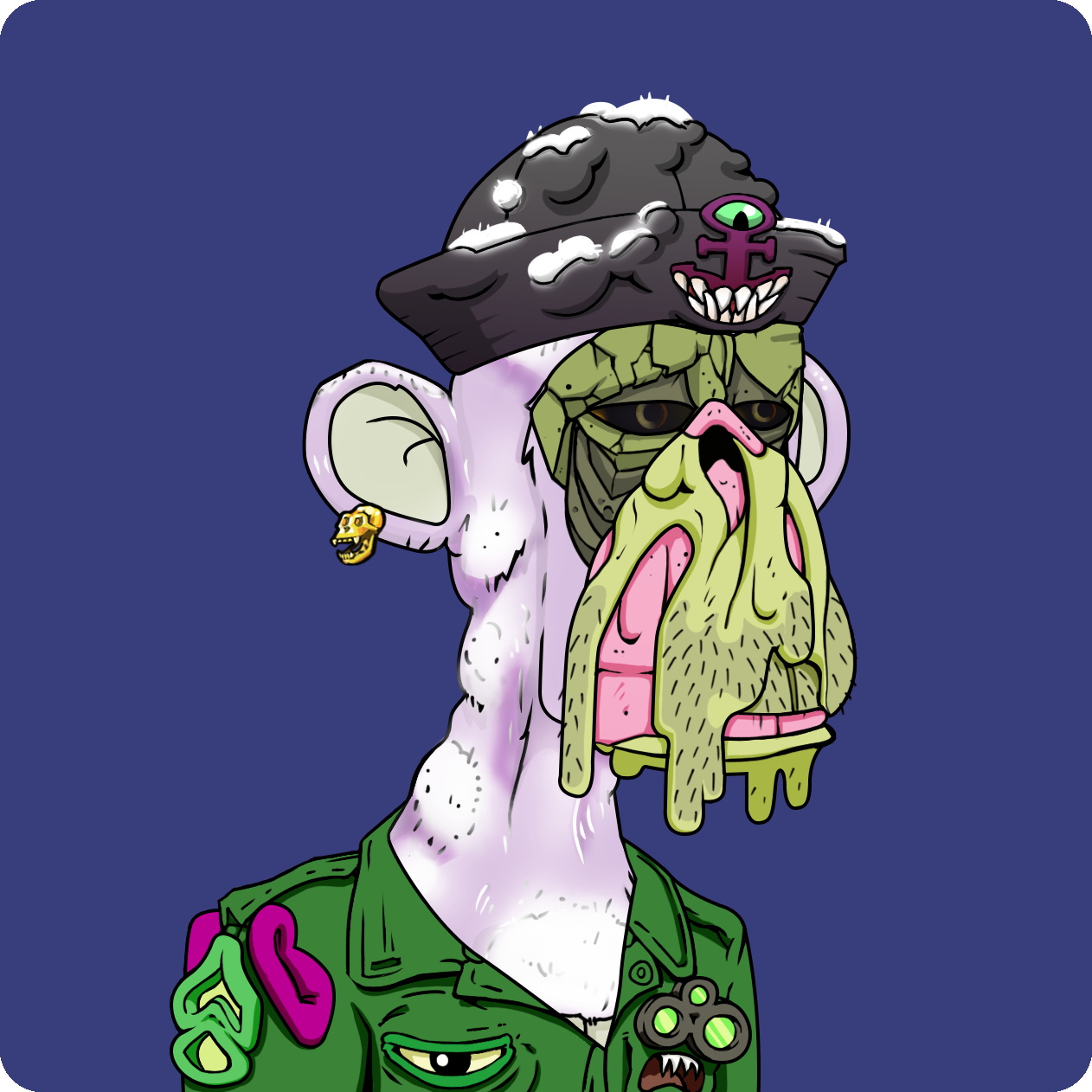 Yuga Labs - Mutant Ape Yacht Club - NFT # 8973