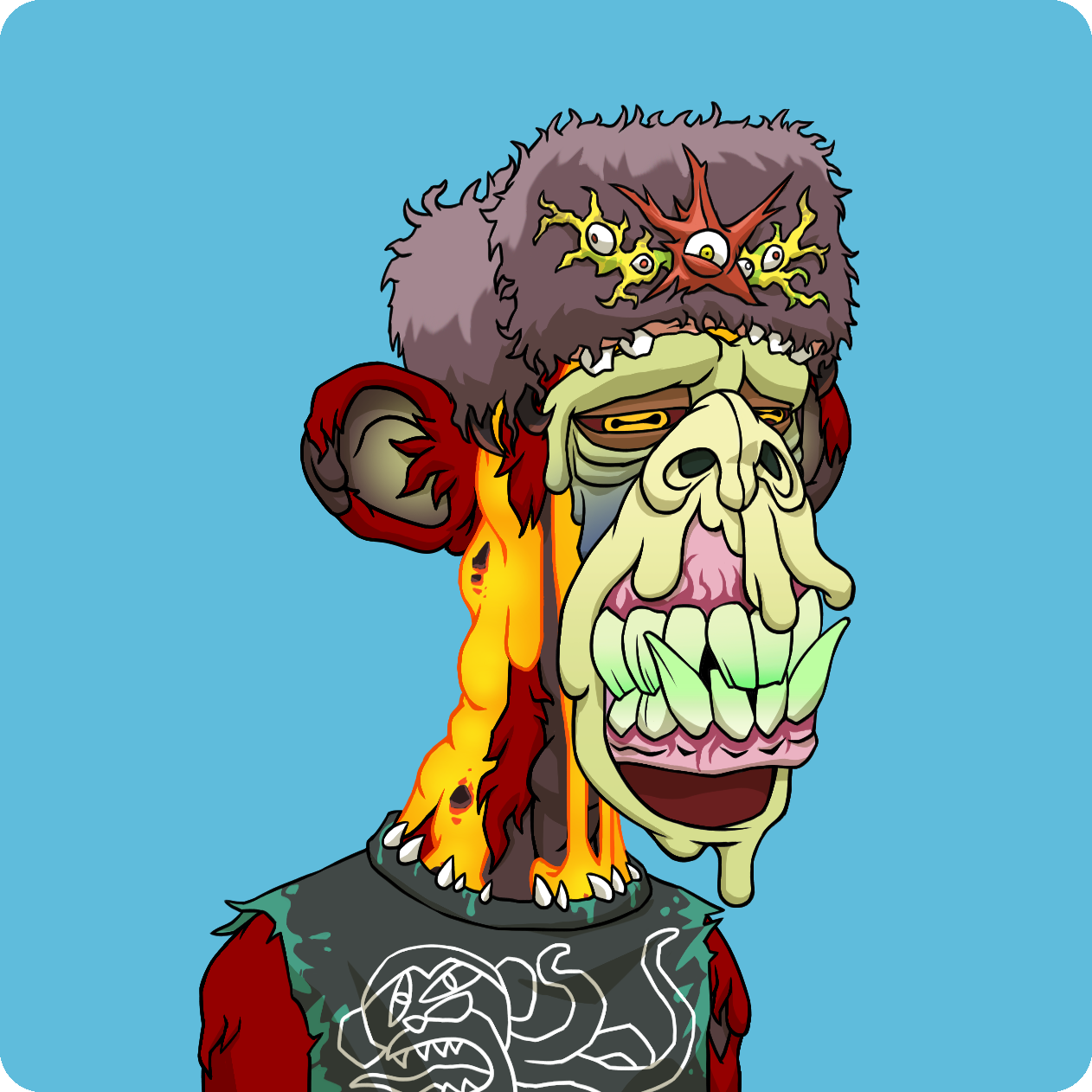 Yuga Labs - Mutant Ape Yacht Club - NFT # 7424