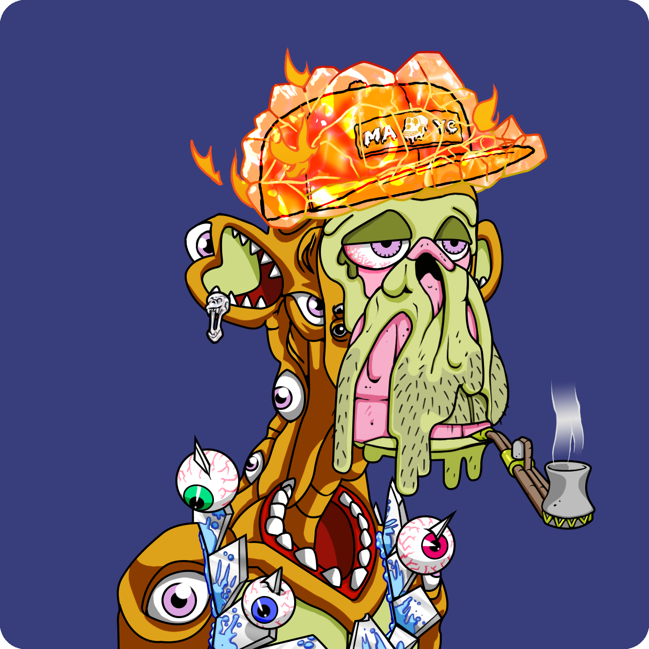 Yuga Labs - Mutant Ape Yacht Club - NFT # 5411