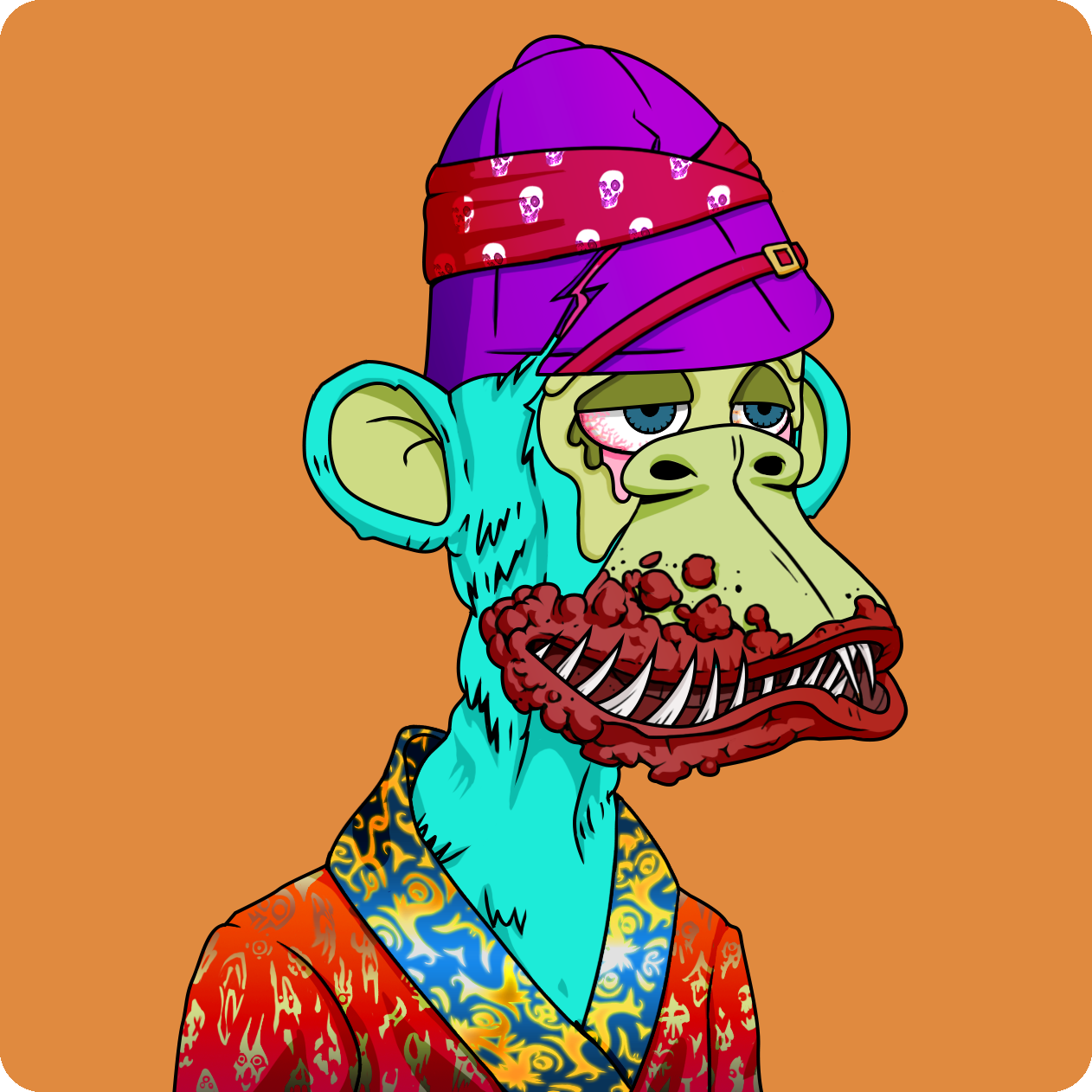 Yuga Labs - Mutant Ape Yacht Club - NFT # 19196