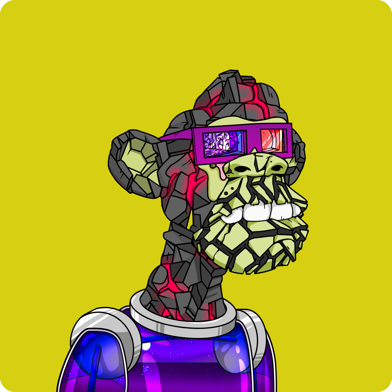 Yuga Labs - Mutant Ape Yacht Club - NFT # 25034