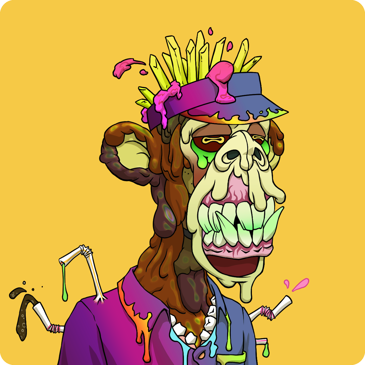 Yuga Labs - Mutant Ape Yacht Club - NFT # 24275