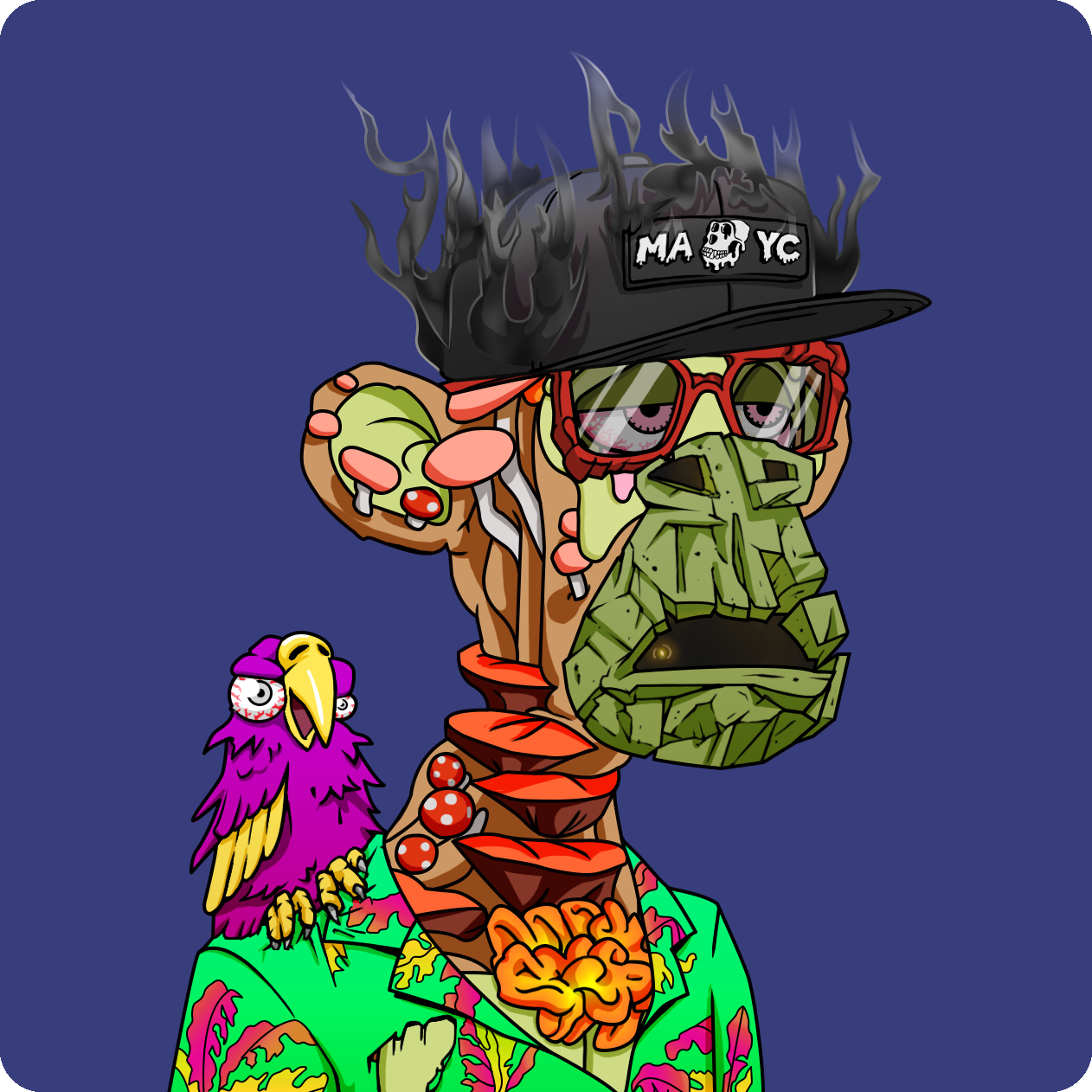 Yuga Labs - Mutant Ape Yacht Club - NFT # 7364