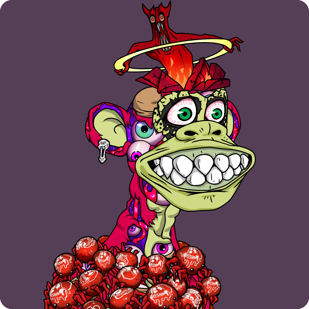 Yuga Labs - Mutant Ape Yacht Club - NFT # 11244