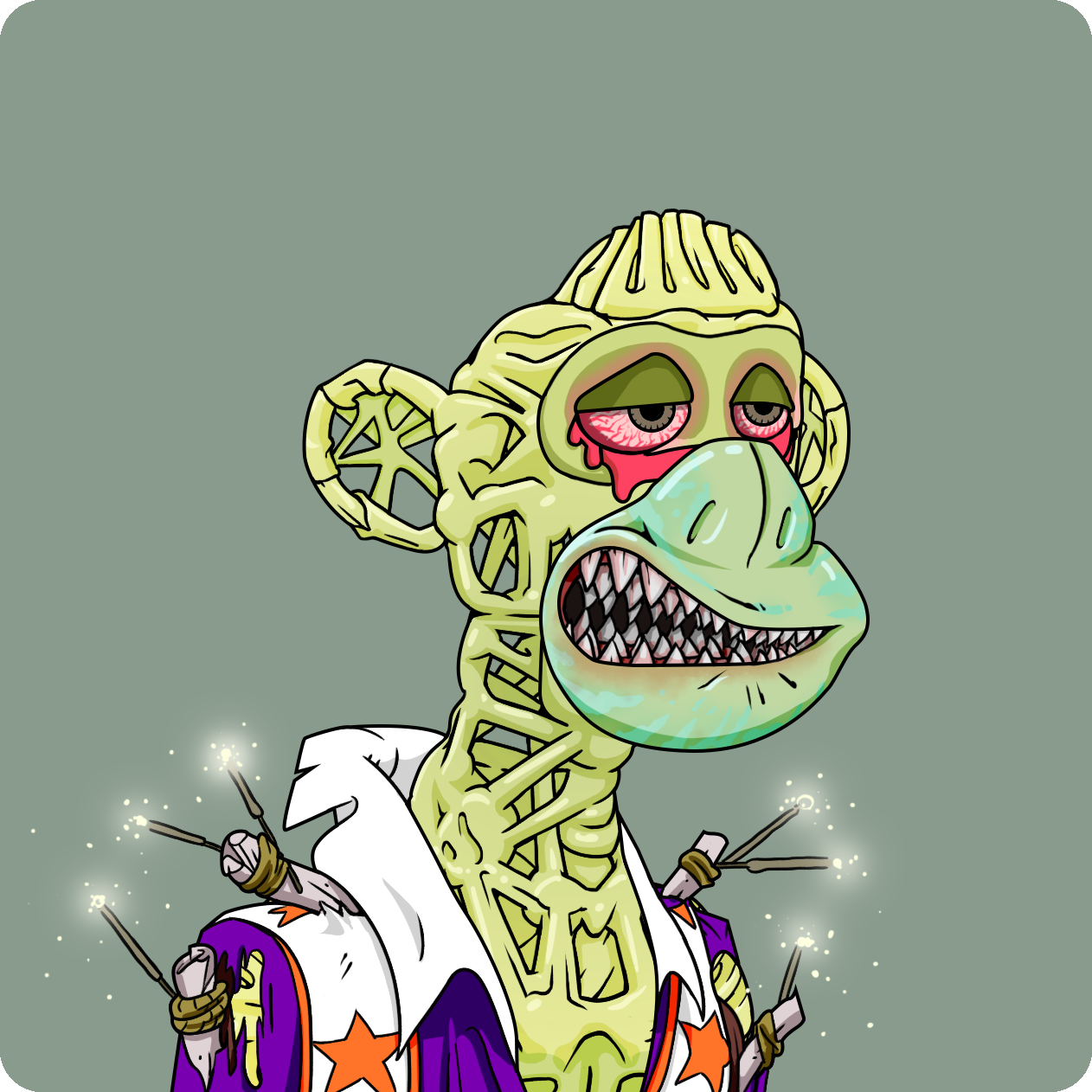 Yuga Labs - Mutant Ape Yacht Club - NFT # 4913