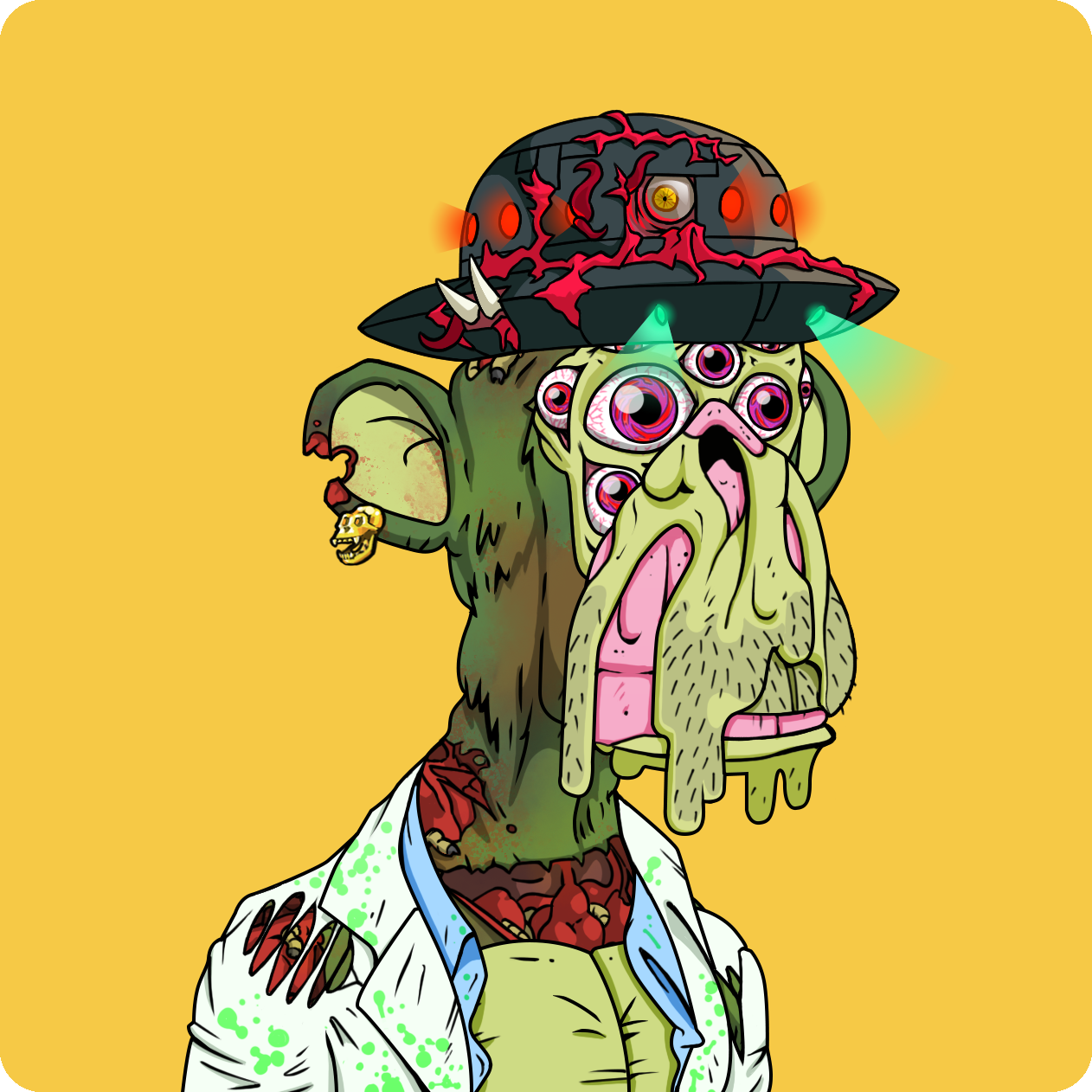 Yuga Labs - Mutant Ape Yacht Club - NFT # 25742