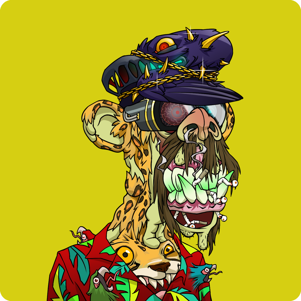 Yuga Labs - Mutant Ape Yacht Club - NFT # 22129