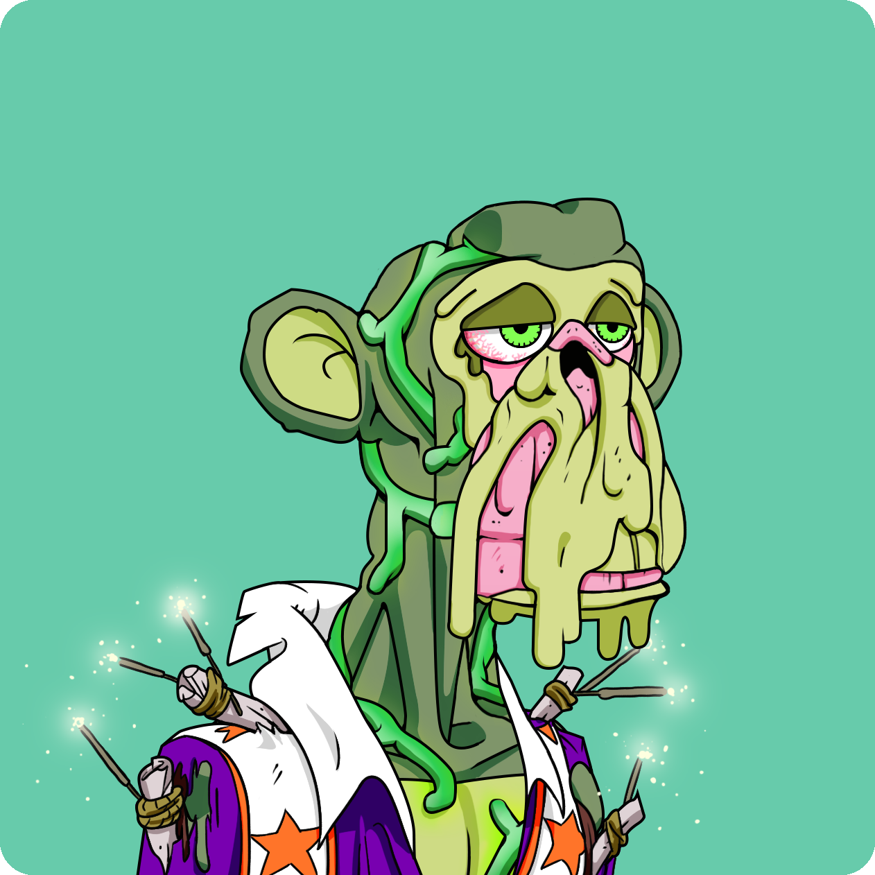 Yuga Labs - Mutant Ape Yacht Club - NFT # 1691