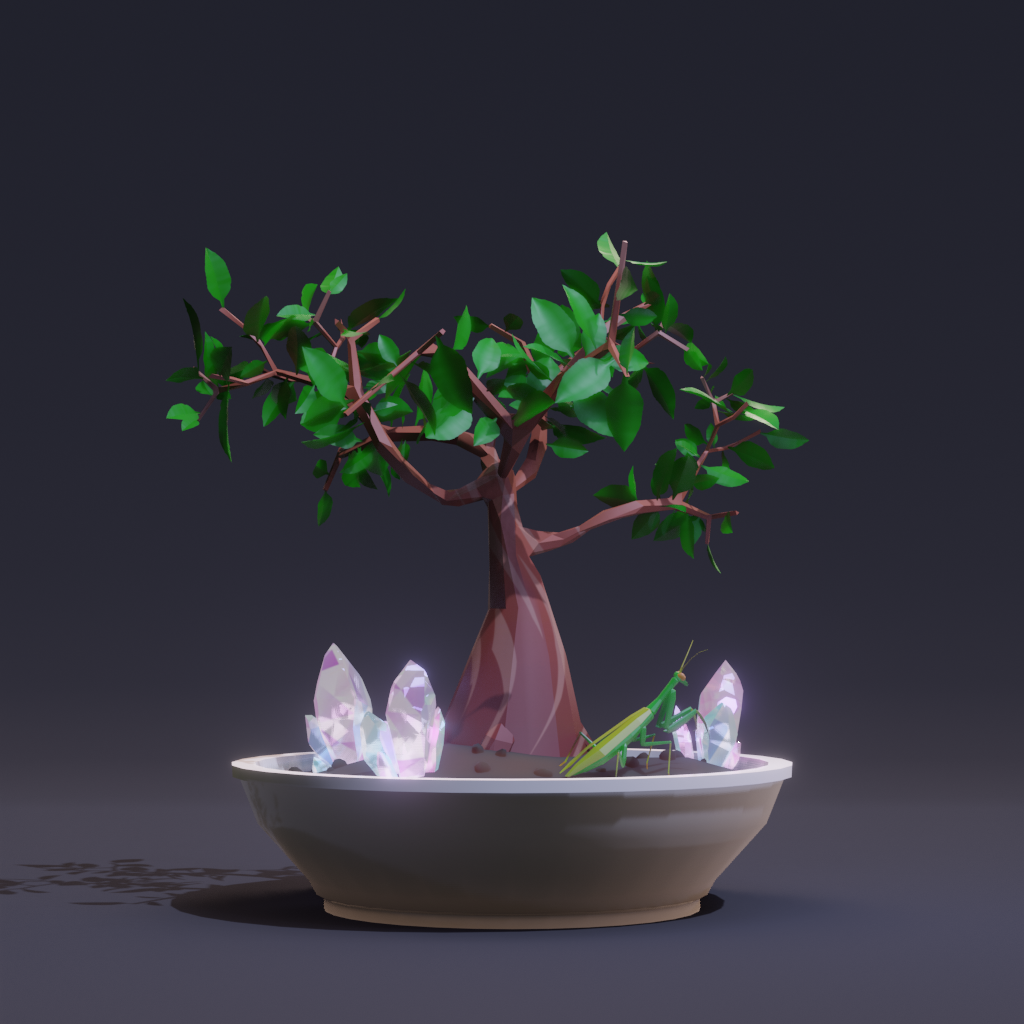 ZENFT Garden Society - Bonsai - Bonsai #8604 - NFT # 8604