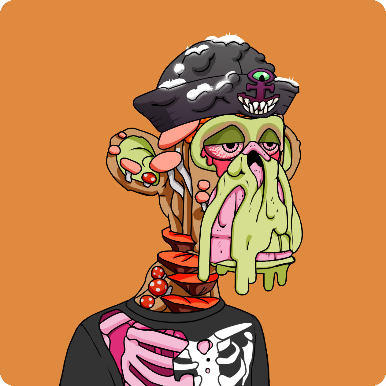 Yuga Labs - Mutant Ape Yacht Club - NFT # 13812