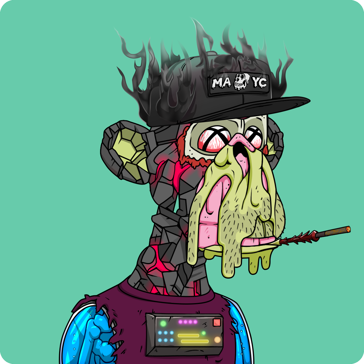 Yuga Labs - Mutant Ape Yacht Club - NFT # 9011