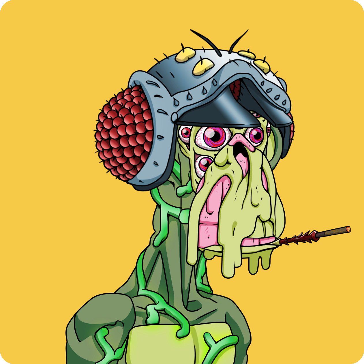 Yuga Labs - Mutant Ape Yacht Club - NFT # 9132