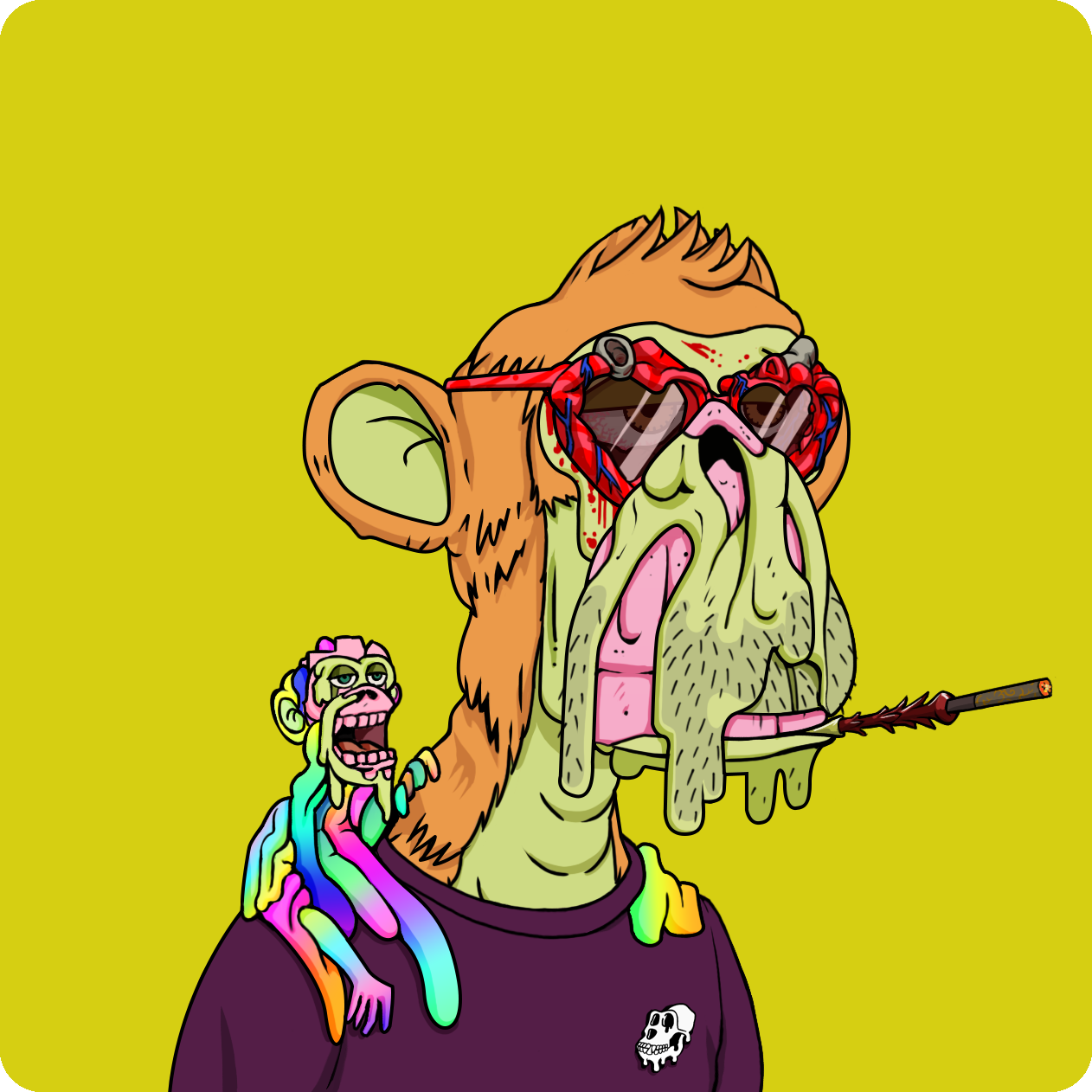 Yuga Labs - Mutant Ape Yacht Club - NFT # 8348