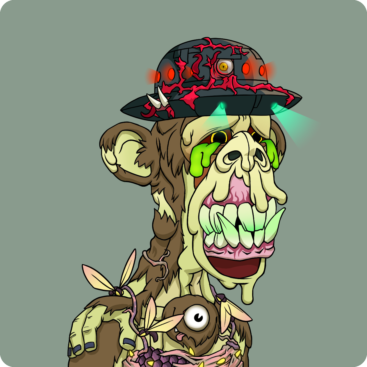 Yuga Labs - Mutant Ape Yacht Club - NFT # 9081