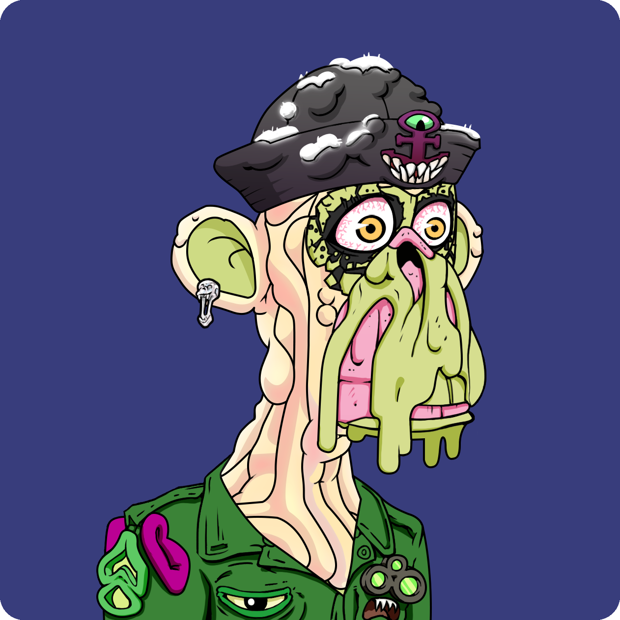 Yuga Labs - Mutant Ape Yacht Club - NFT # 24756