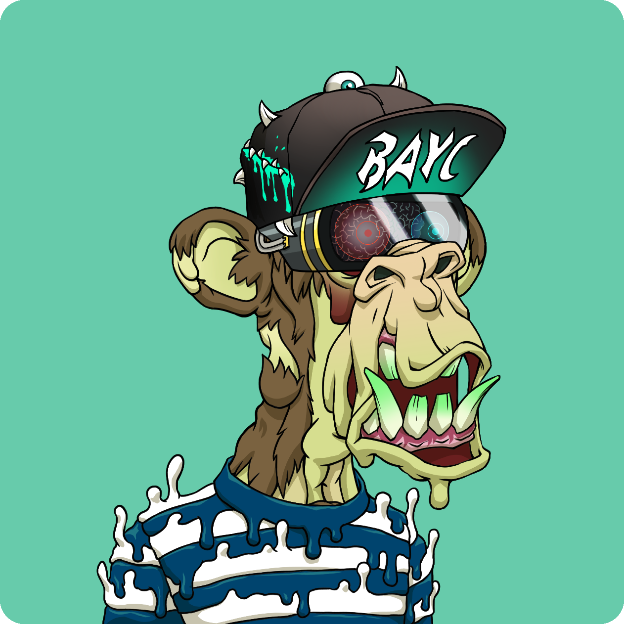 Yuga Labs - Mutant Ape Yacht Club - NFT # 8901