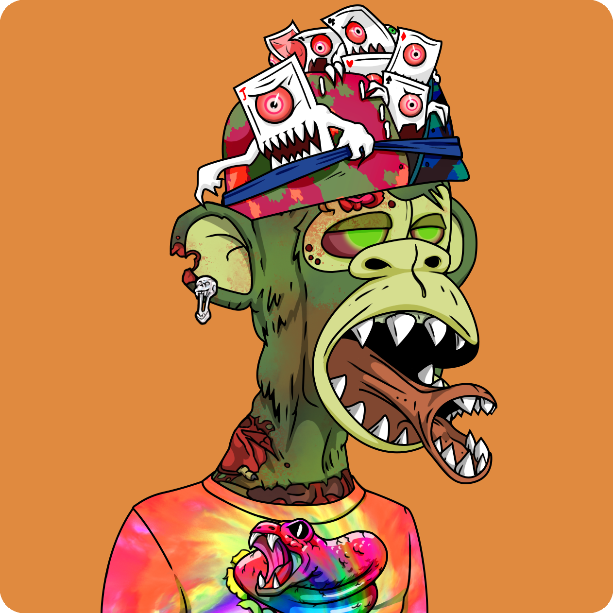 Yuga Labs - Mutant Ape Yacht Club - NFT # 8908