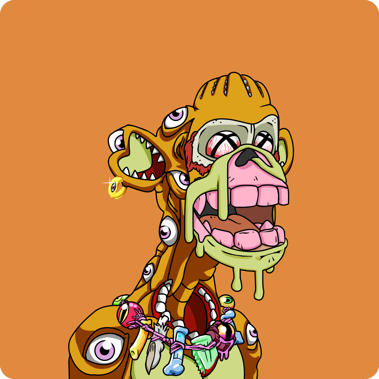 Yuga Labs - Mutant Ape Yacht Club - NFT # 20598