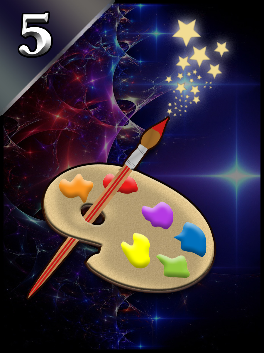 Curio Cards - Curio Cards - Paint - NFT # 5