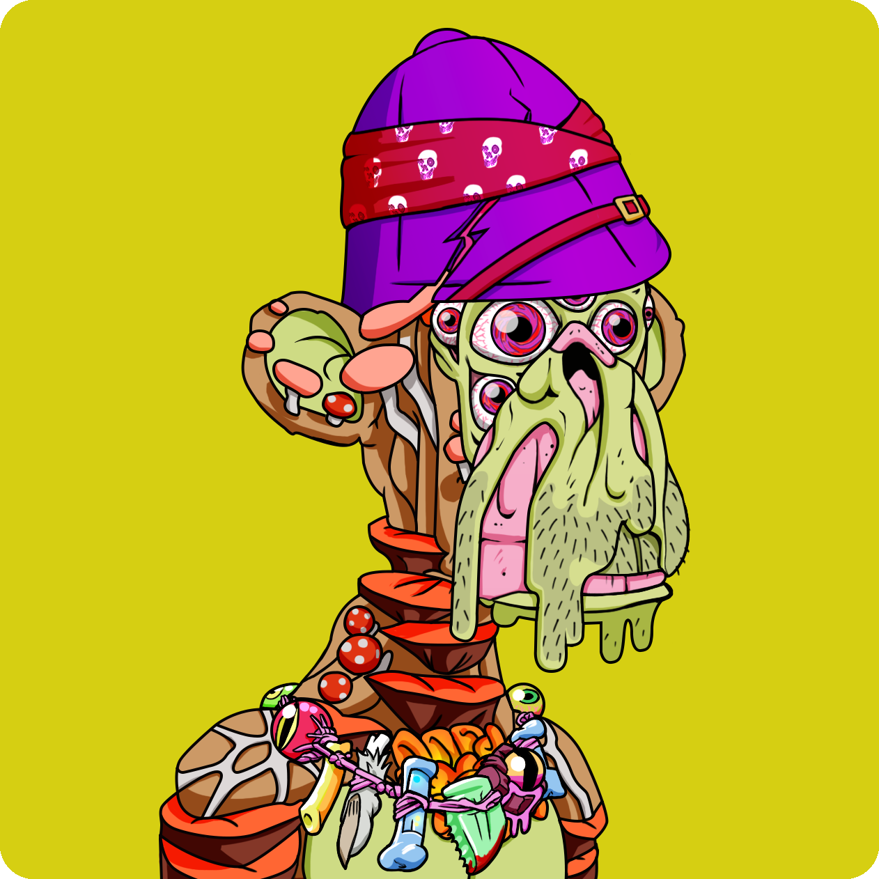 Yuga Labs - Mutant Ape Yacht Club - NFT # 22290