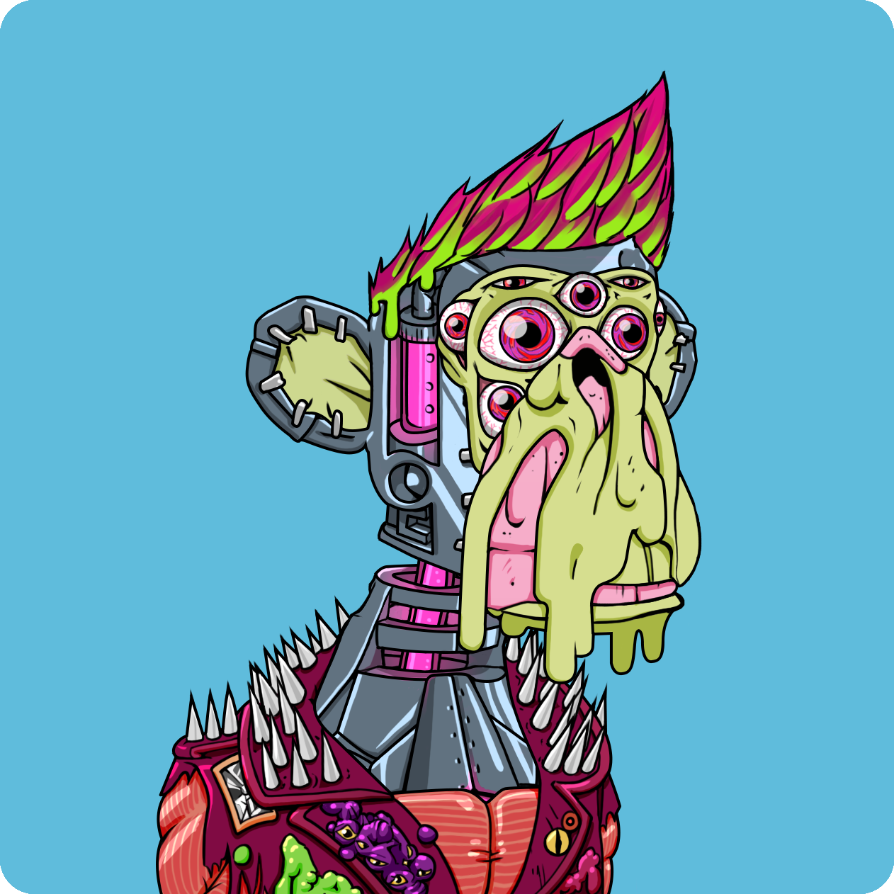 Yuga Labs - Mutant Ape Yacht Club - NFT # 1345