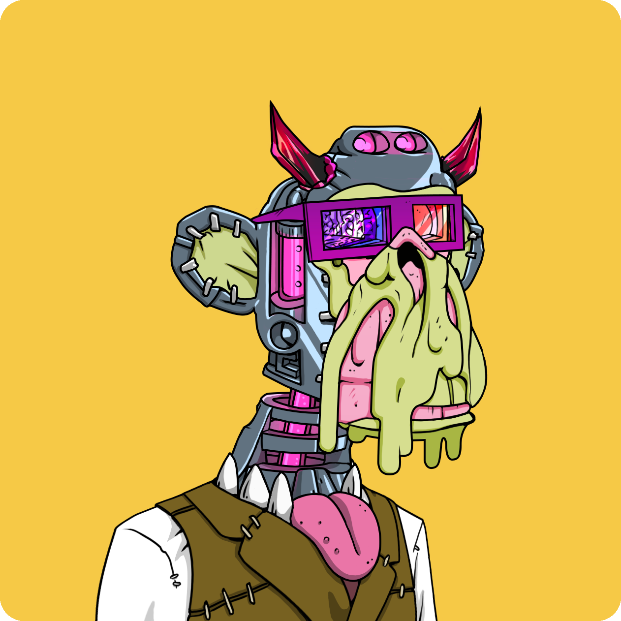 Yuga Labs - Mutant Ape Yacht Club - NFT # 4107