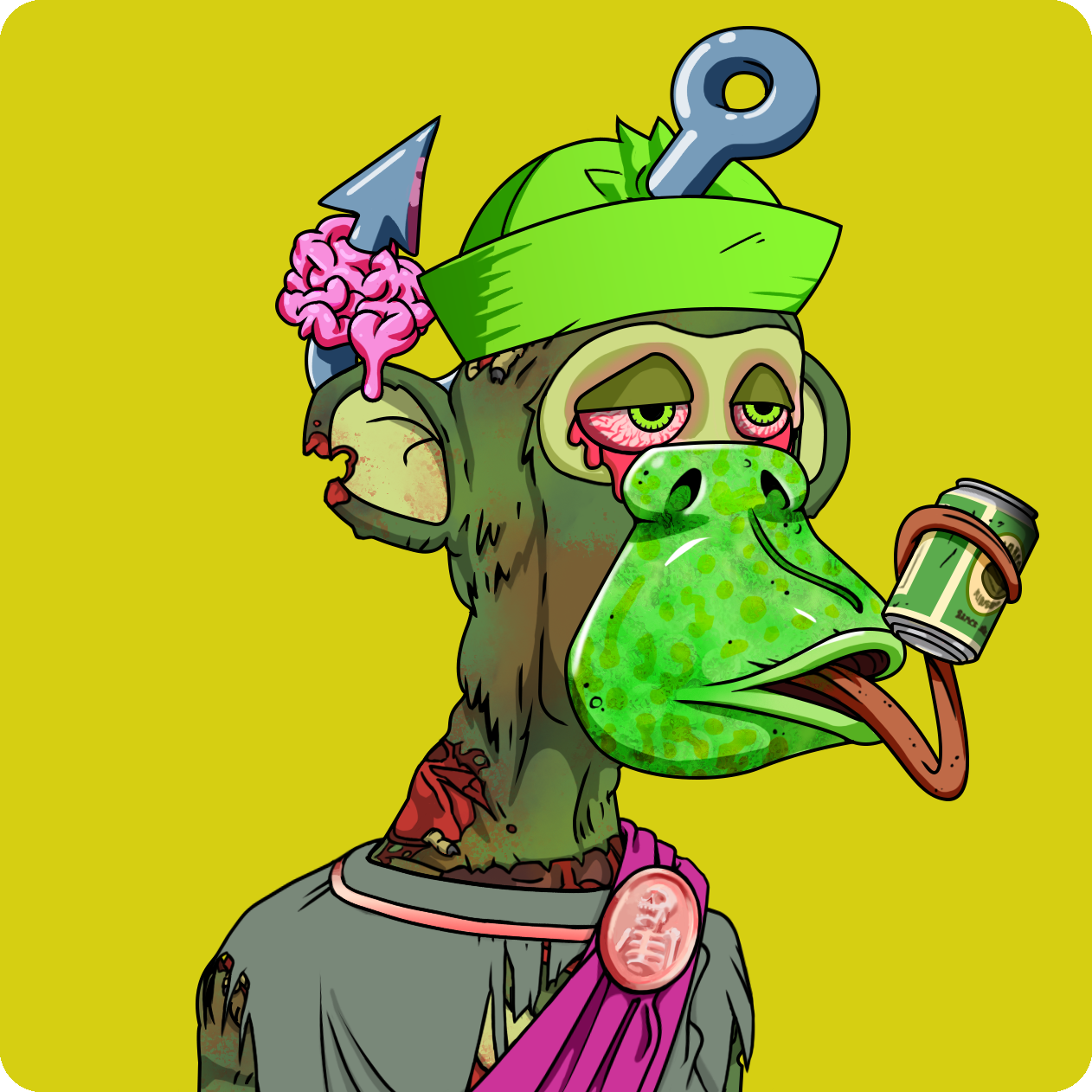 Yuga Labs - Mutant Ape Yacht Club - NFT # 9769