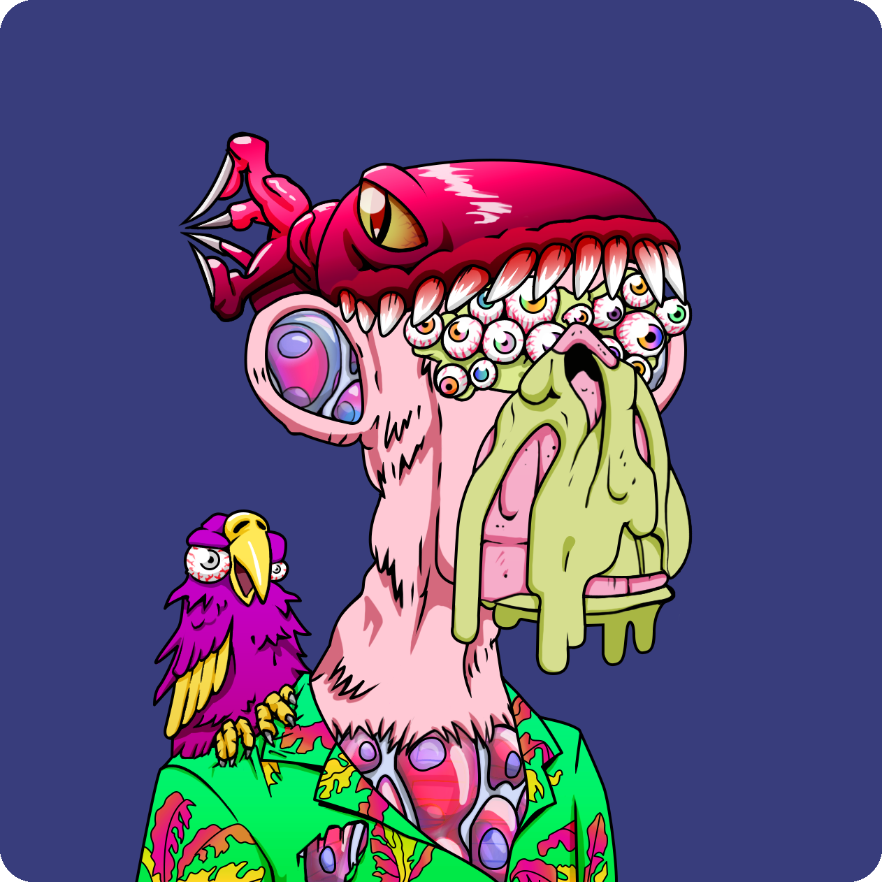 Yuga Labs - Mutant Ape Yacht Club - NFT # 5545