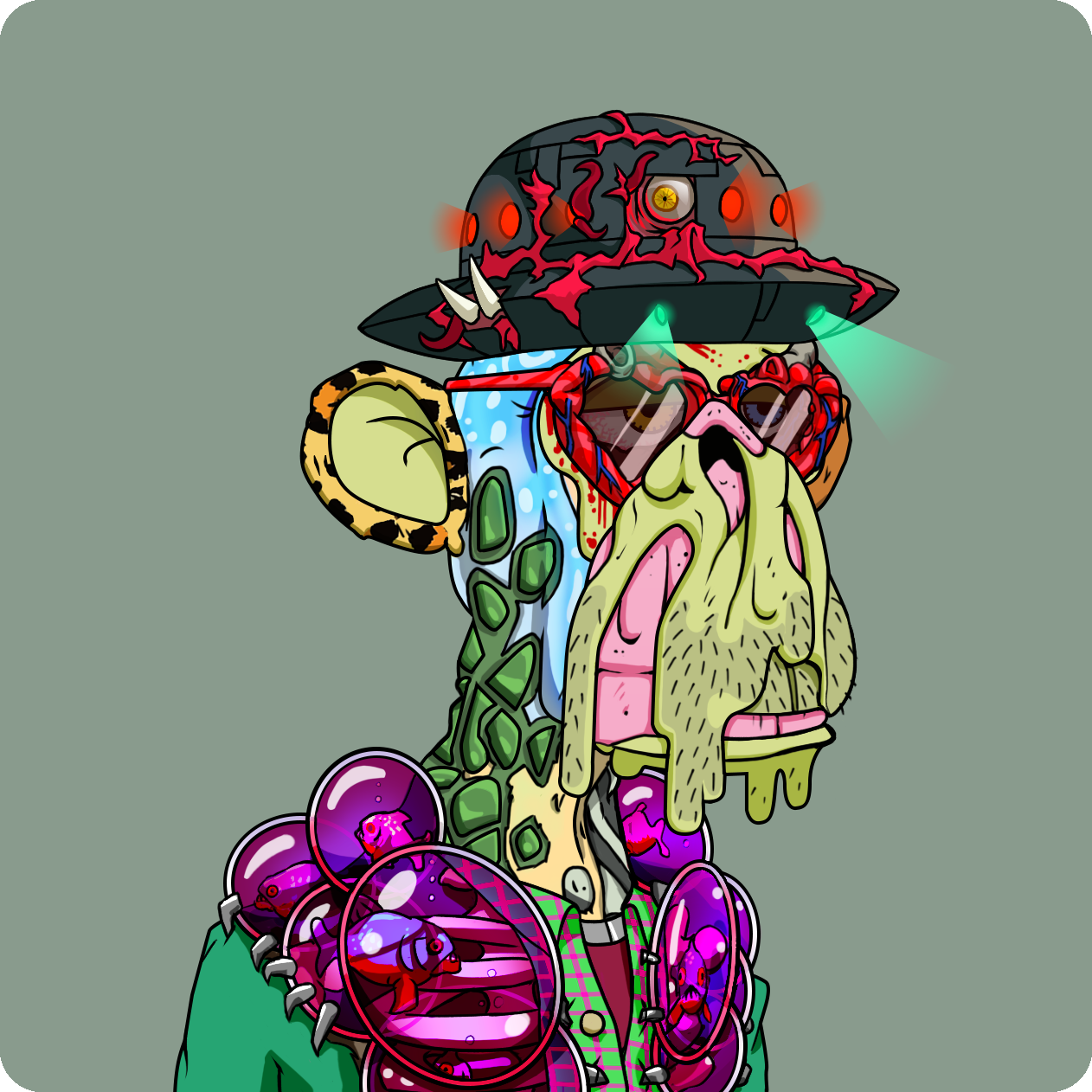 Yuga Labs - Mutant Ape Yacht Club - NFT # 4536