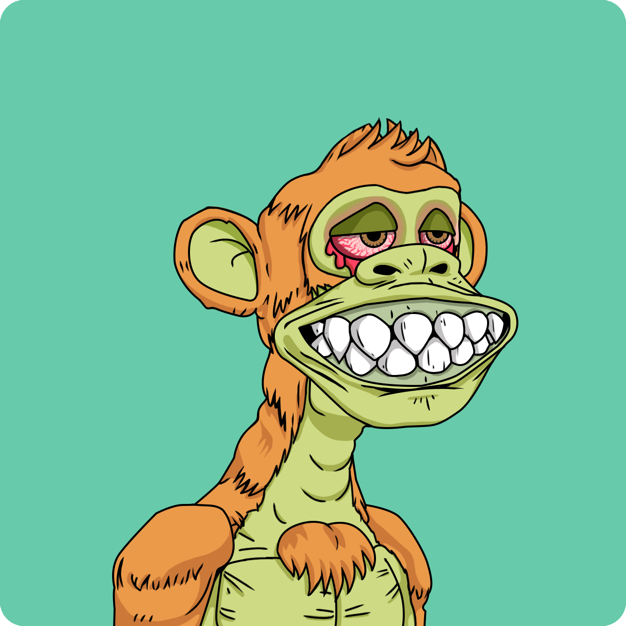 Yuga Labs - Mutant Ape Yacht Club - NFT # 9028