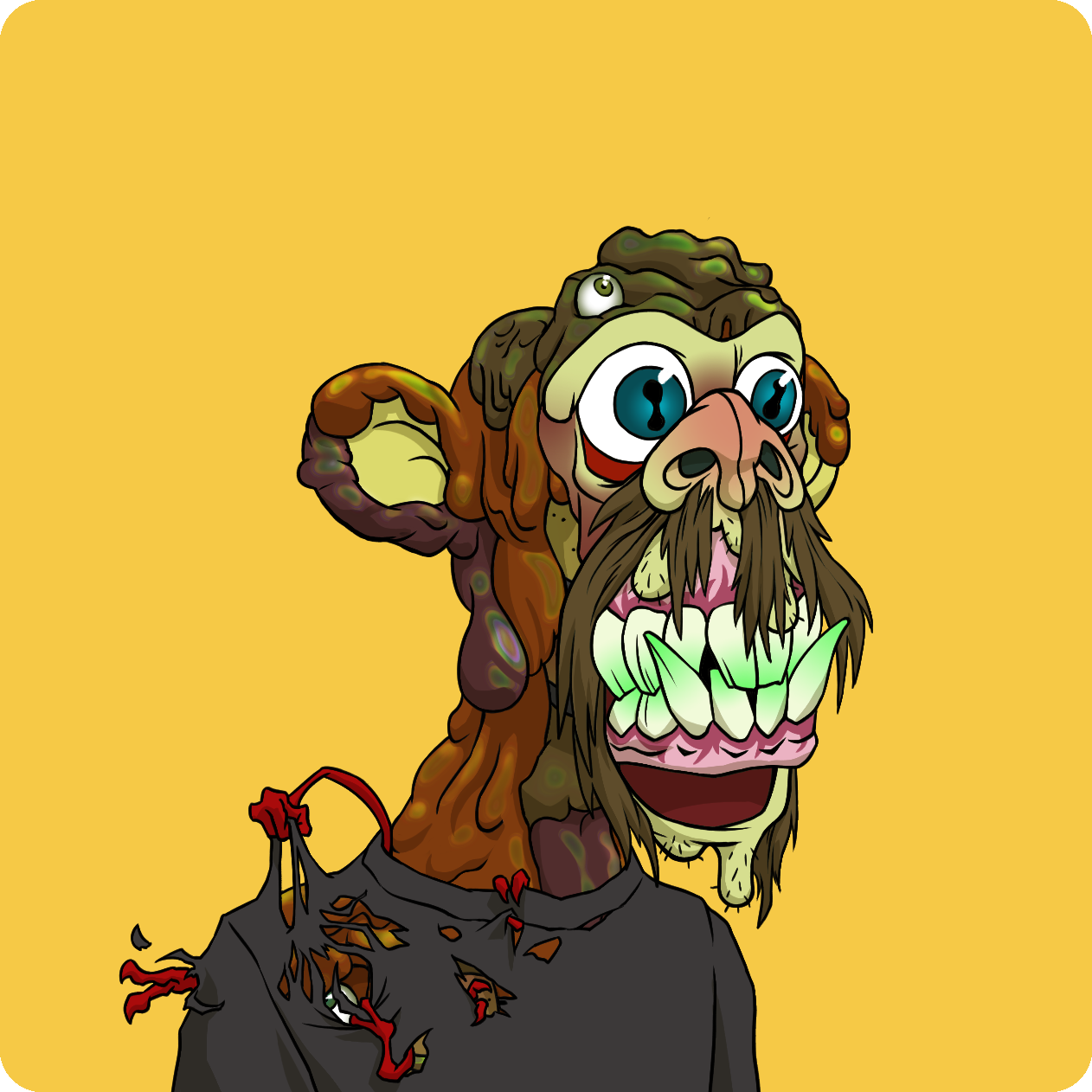 Yuga Labs - Mutant Ape Yacht Club - NFT # 6986