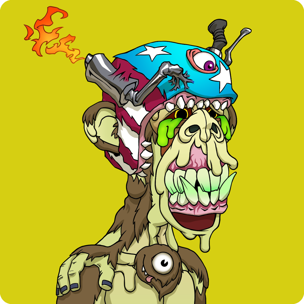 Yuga Labs - Mutant Ape Yacht Club - NFT # 8567