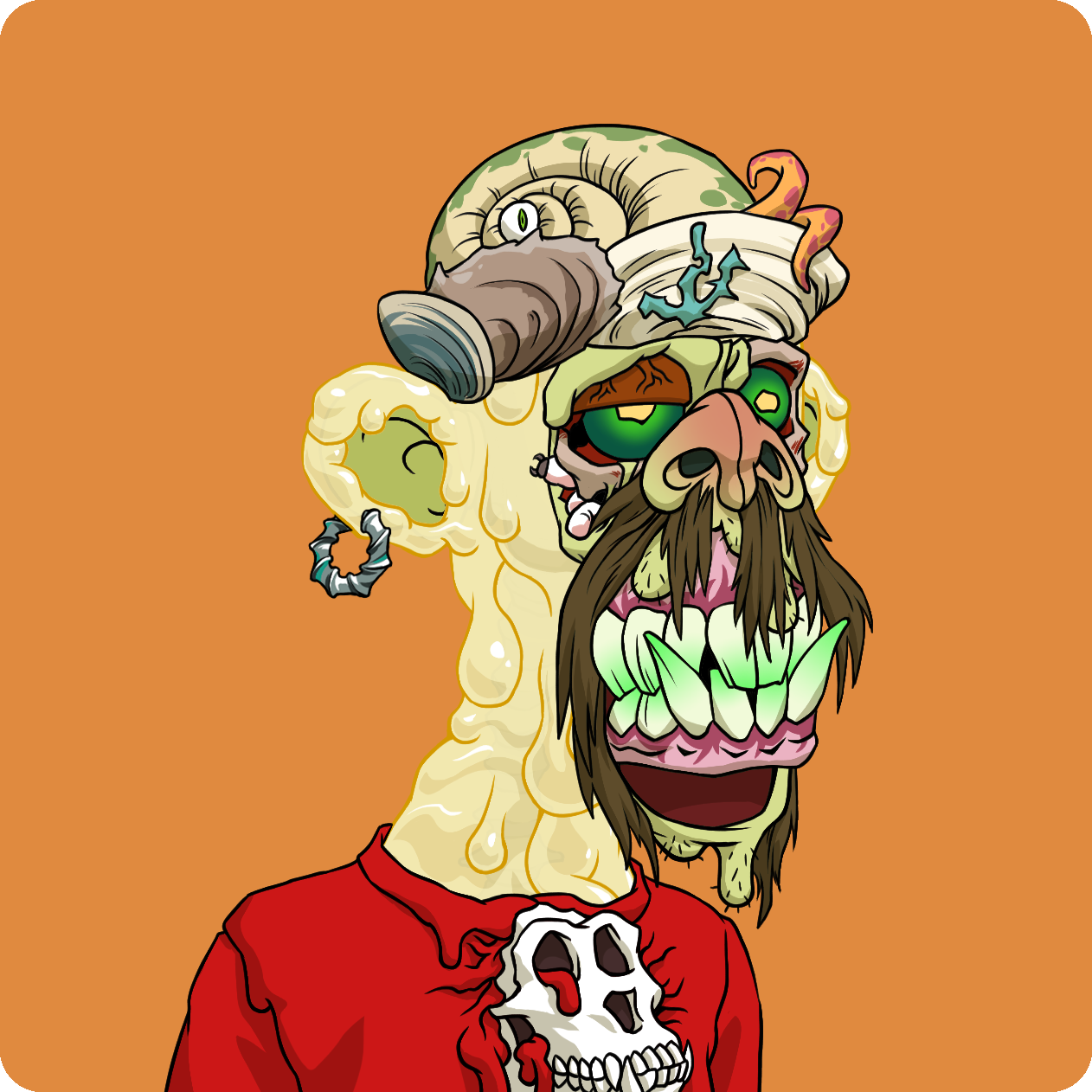 Yuga Labs - Mutant Ape Yacht Club - NFT # 22055