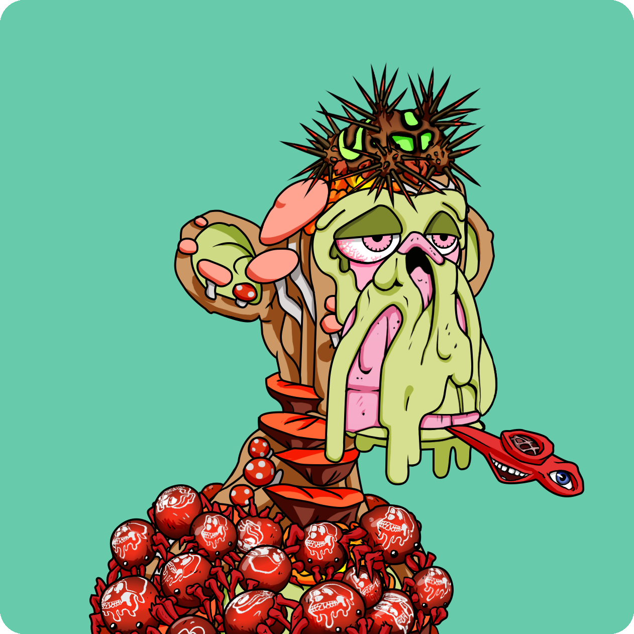 Yuga Labs - Mutant Ape Yacht Club - NFT # 21874