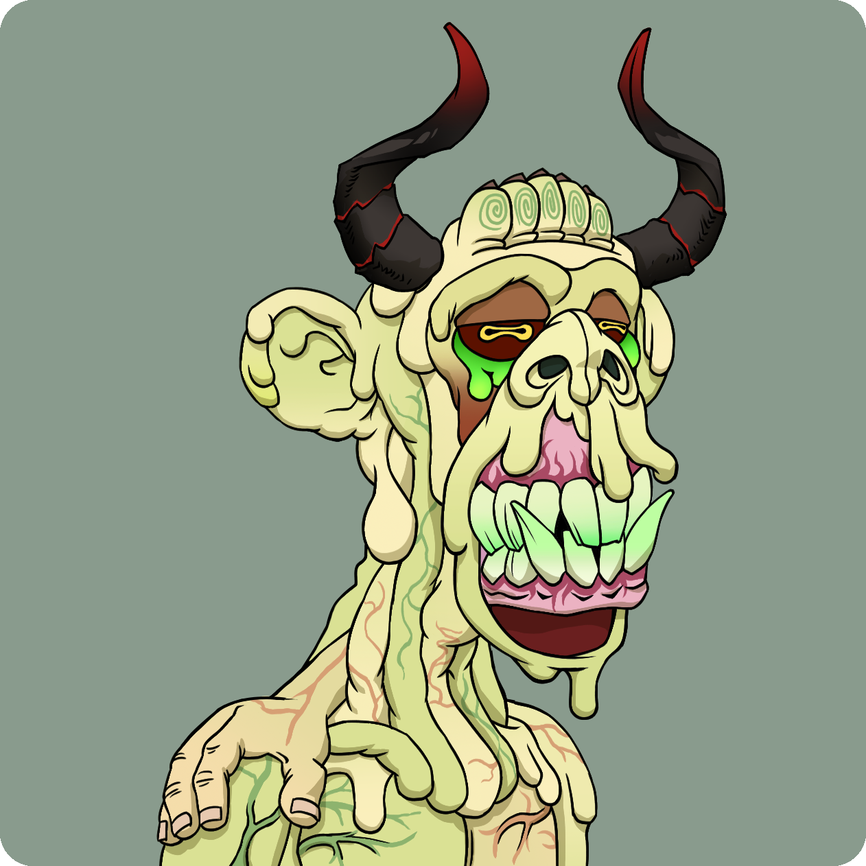 Yuga Labs - Mutant Ape Yacht Club - NFT # 3540