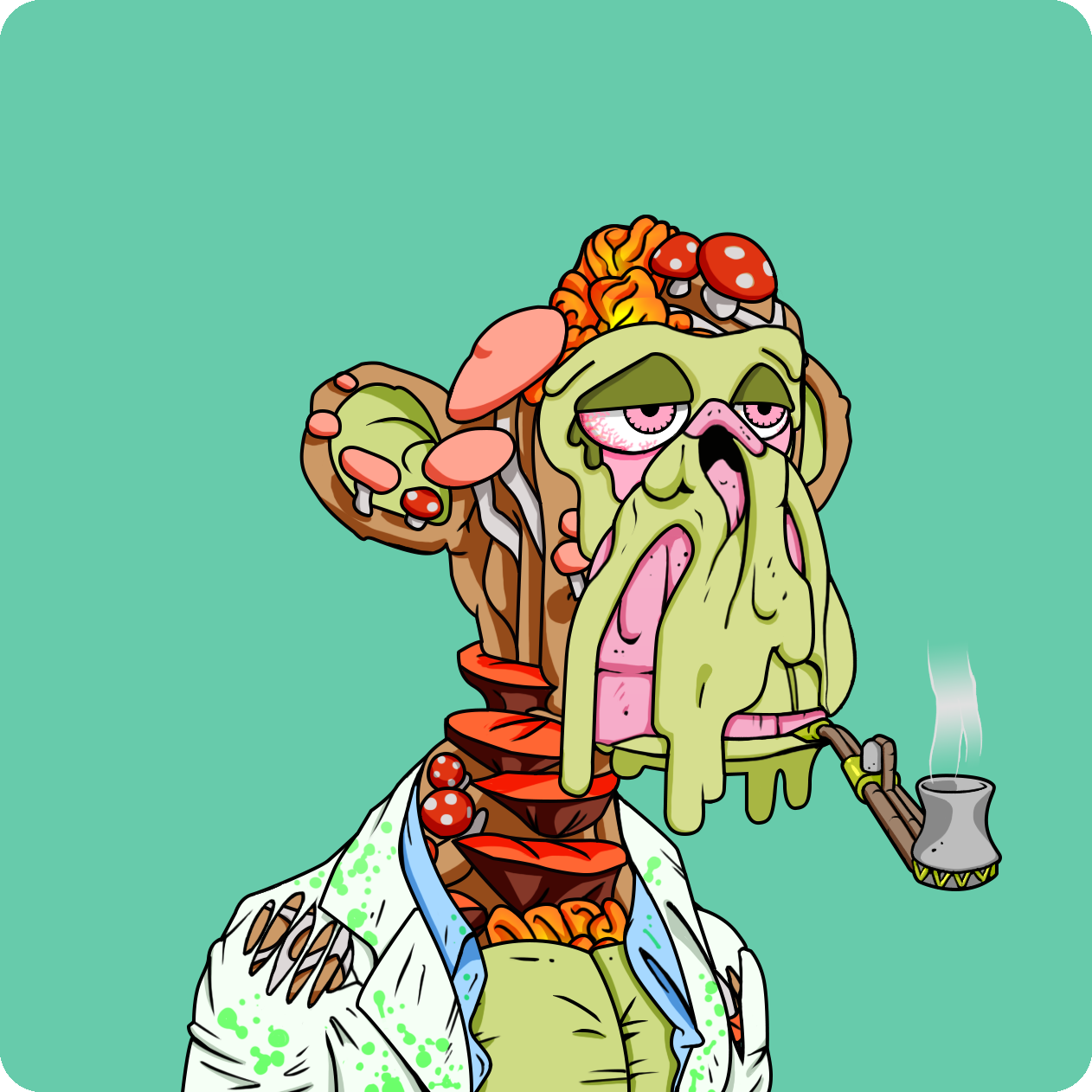 Yuga Labs - Mutant Ape Yacht Club - NFT # 9674