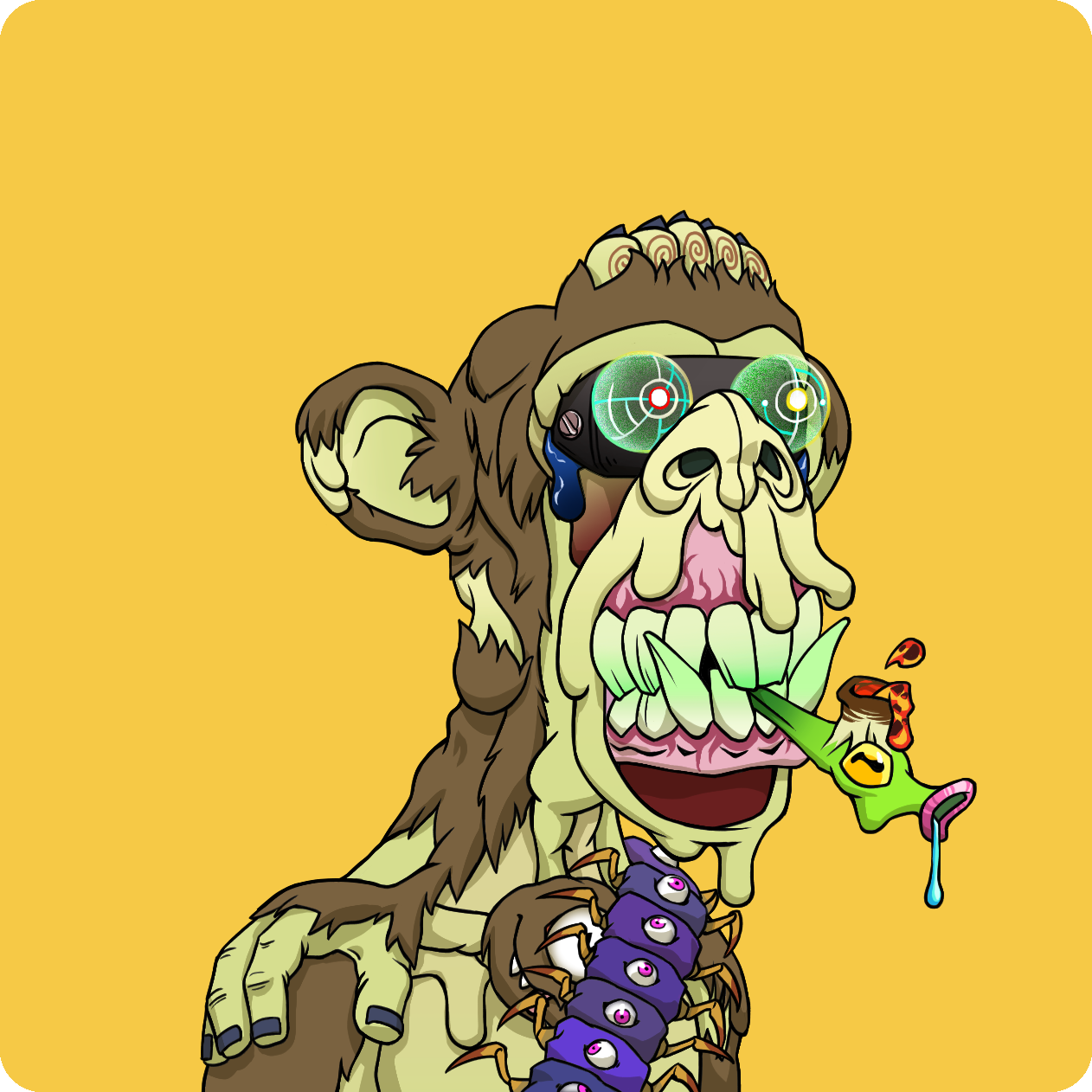 Yuga Labs - Mutant Ape Yacht Club - NFT # 15519