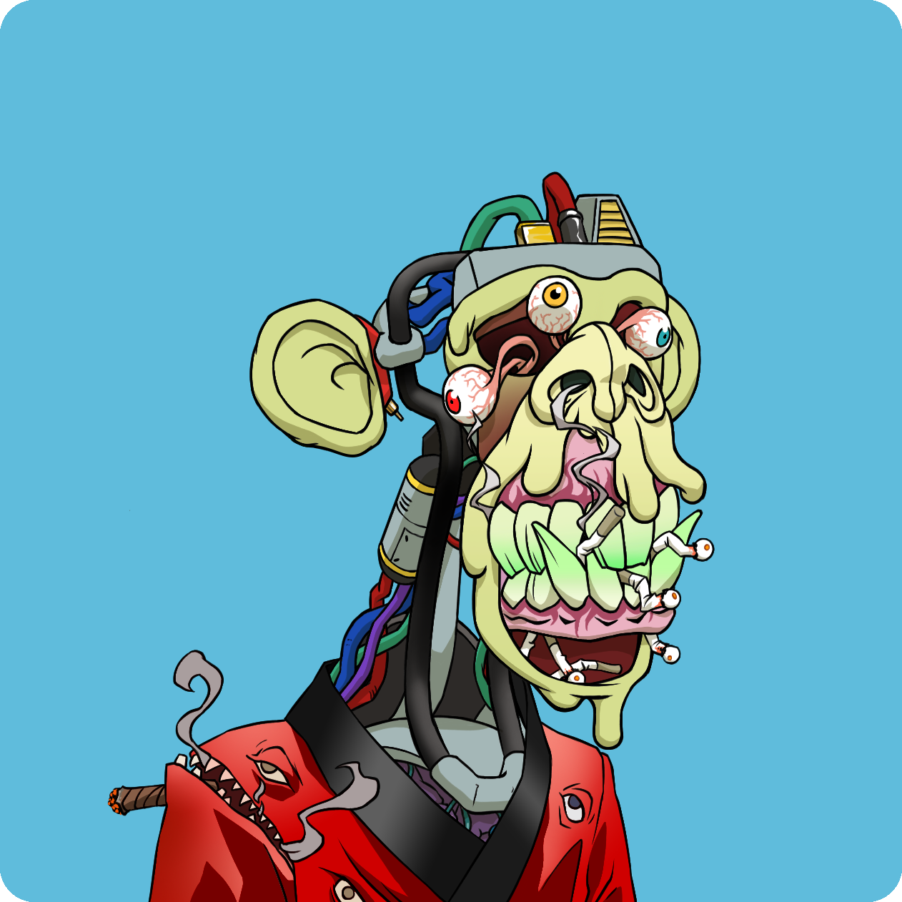 Yuga Labs - Mutant Ape Yacht Club - NFT # 20845