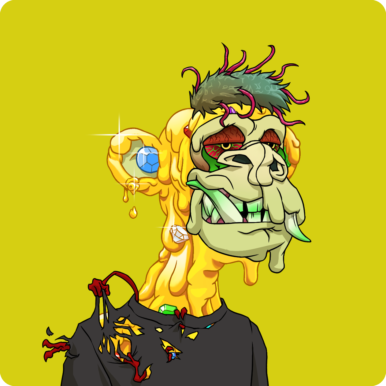 Yuga Labs - Mutant Ape Yacht Club - NFT # 11057